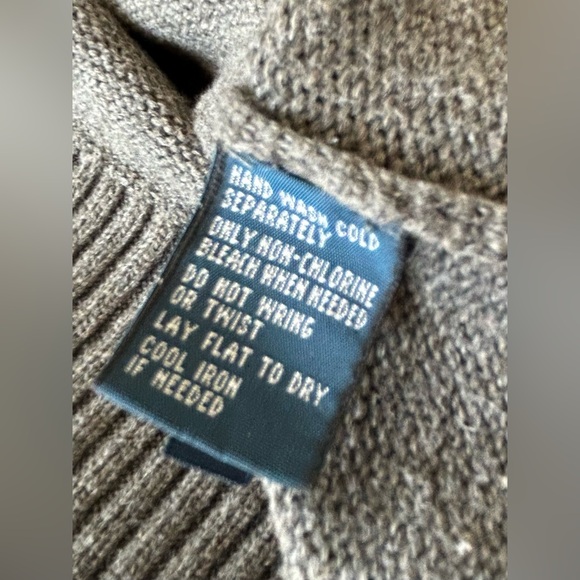 POLO Ralph Lauren Men’s Quarter-Zip 100% Cotton Sweater Sz XXL (men’s) - Picture 8 of 10